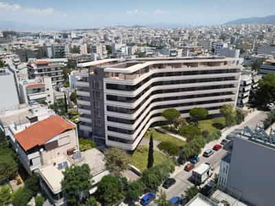 New gated residence with private swimming pools and roof-top terraces close to beaches, Palaio Faliro, Greece