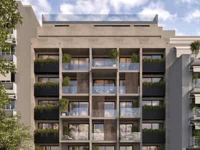 New turnkey apartments in a building with a parking, Koukaki, Athens, Greece