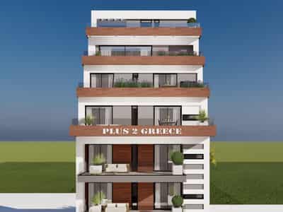 Современные квартиры в новом доме, район Кукаки, Афины, Греция