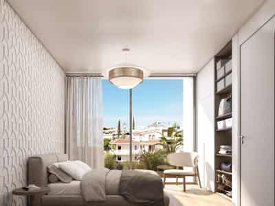 New residential complex with a swimming pool and a parking in Voula, Athens Riviera, Greece