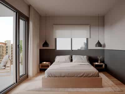New complex of furnished apartments with a swimming pool, lounge areas, a gym and guaranteed 6% ROI in Gazi area, Athens, Greece