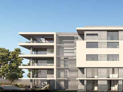 New project with a parking near the sea, Voula, Greece