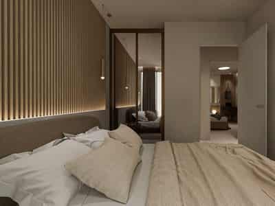 Newly built three-level maisonettes with swimming pools in Lagonissi, Athenian Riviera, Greece
