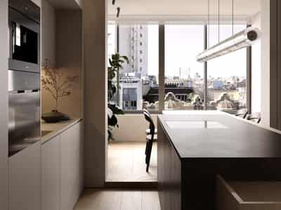 Penthouse on Muntaner Street, Zona Alta, Barcelona