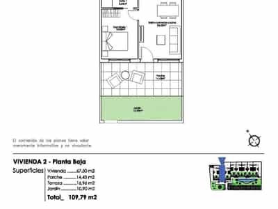 Bungalow, Pilar de la Horadada