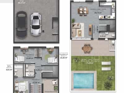 Duplexes, Mojácar