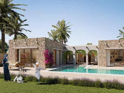 Large residence with a golf course, a marina and a beach club on the outskirts of Muscat, Oman