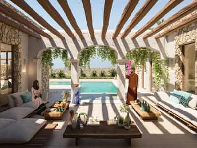 Large residence with a golf course, a marina and a beach club on the outskirts of Muscat, Oman