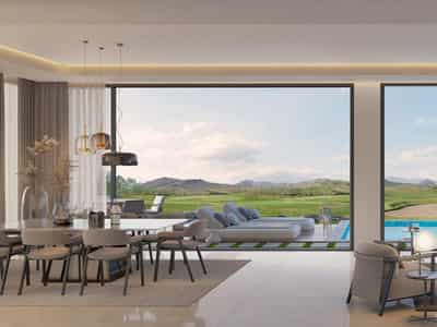 New residential complex of luxury villas with a golf course and first-class services in Yeti, Oman