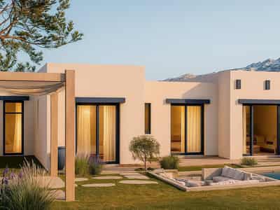 Luxury villa complex Olive farms close to the beach and golf course, Jebel Sifah, Oman