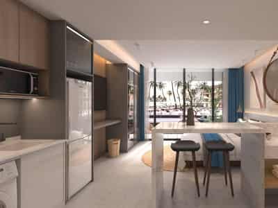 New residence with a hotel and a spa center, 50 meters from Bang Tao Beach, Phuket, Thailand