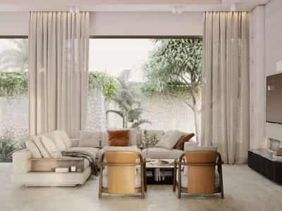 New villas with swimming pools and lounge areas, Phuket, Thailand