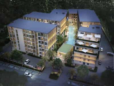 Residence with swimming pools, a park and a restaurant at 900 meters from Bang Tao Beach, Phuket, Thailand