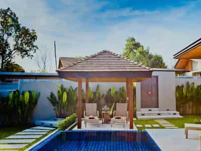 Villas with private pools and tropical gardens, 5 minutes from beaches and marina, Rawai, Phuket, Thailand