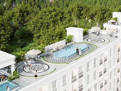 Low-rise premium residence with swimming pools in the center of Pattaya, Thailand
