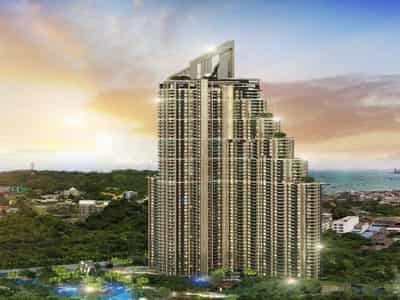 New apartments in an exclusive residential complex, Pattaya, Chonburi, Thailand