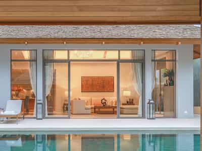 Complex of single-storey villas with swimming pools in a prestigious area, Phuket, Thailand