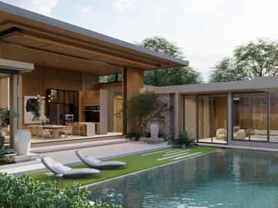 Residential complex of first-class villas with private pools, Phuket, Thailand
