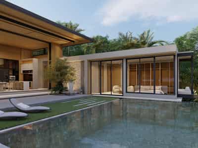 Residential complex of first-class villas with private pools, Phuket, Thailand