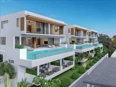 Complex of villas with a sea view in a quiet area, near Fisherman's Village, Samui, Thailand