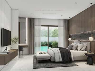 New residential complex of villas with swimming pools, Koh Samui, Surat Thani, Thailand