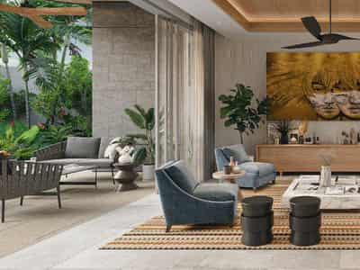 New complex of villas, Phuket, Thailand