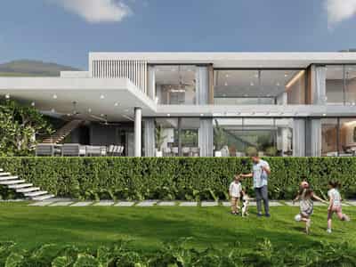 New residential villa complex opposite British International School in Koh Kaew, Phuket, Thailand
