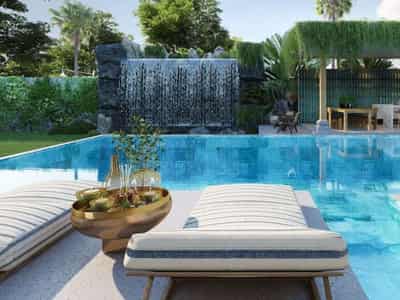 New gated complex of villas with swimming pools in a popular area of Phuket, Thailand