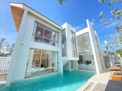 New complex of villas with swimming pools close to beaches, Phuket, Thailand