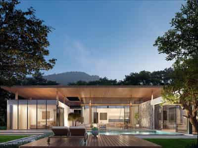 New complex of villas 12 minutes away from the international school campus and 15 minutes from the airport, Phuket, Thailand