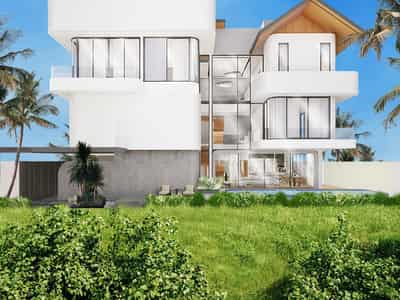 New complex of villas with swimming pools and spa in the prestigious area of Bang Tao, Phuket, Thailand