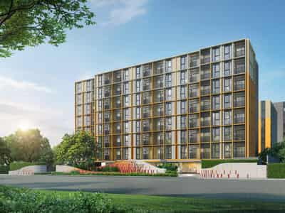 New residential complex of comfort-class apartments in Wichit, Phuket, Thailand