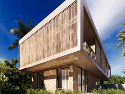 New residential complex of tropical turnkey villas with swimming pools and sea views in Bo Phut, Koh Samui, Thailand