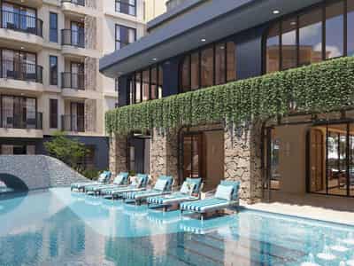 New residential complex with excellent infrastructure 250 m from Rawai beach, Phuket, Thailand