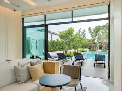 New residential complex villa with a good infrastructure in Bangkok, Thailand