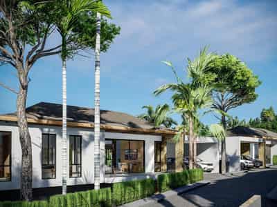 New residential complex of villas with pools in Samui, Thailand