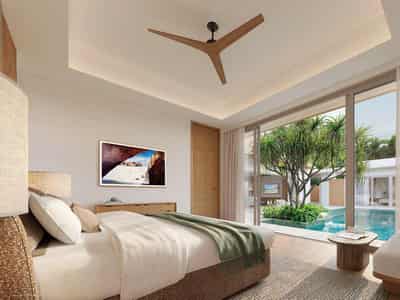 New guarded complex of villas with swimming pools and gardens close to an international school, Bang Tao, Phuket, Thailand