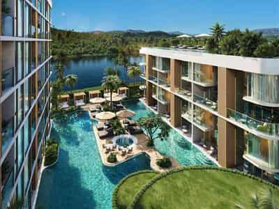 Residence with 5 swimming pools, a restaurant and a co-working area, Bang Tao, Phuket, Thailand