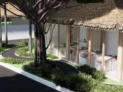 Complex of villas with a restaurant and a spa in the quiet area of Lipa Noi, Samui, Thailand