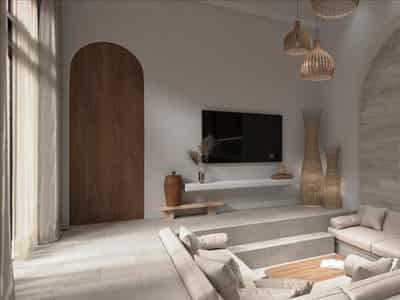 New residential complex with swimming pools at 800 meters from Choengmon Beach, Samui, Thailand