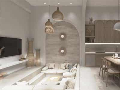 New residential complex with swimming pools at 800 meters from Choengmon Beach, Samui, Thailand
