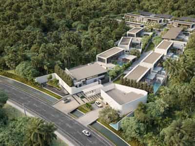 New villas with pools in a residential complex just 300 m from Bang Tao Beach, Phuket, Thailand