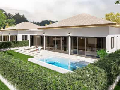 New residential complex of quality villas with swimming pools in Chaweng, Samui, Thailand
