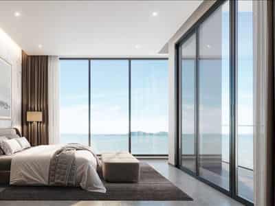 New residence with swimming pools, lagoons and gardens on Ban Amphur Beach, Pattaya, Thailand