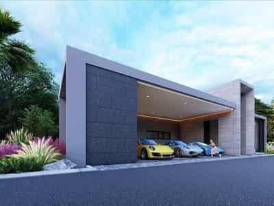 New complex of villas with swimming pools in a sought-after area, close to the lake, Pattaya, Phuket