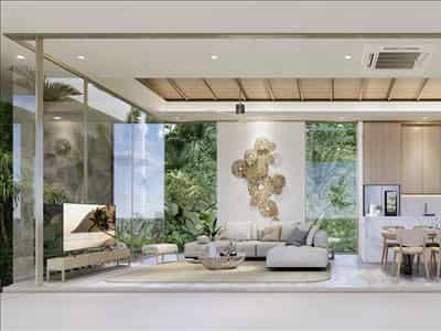 New complex of villas with gardens and swimming pools 3 minutes away from Nai Yang Beach, Phuket, Thailand