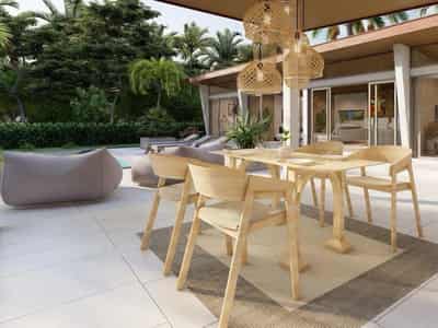 Complex of furnished villas with swimming pool near an international school, Samui, Thailand