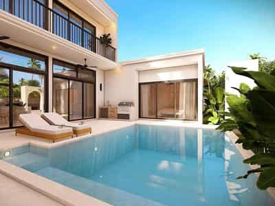 New complex of villas with swimming pools, 4 minutes from Lamai Beach, Samui, Thailand