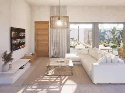 Mini-complex of turnkey villas with private pools next to a golf course in the Maenam area of Koh Samui, Thailand