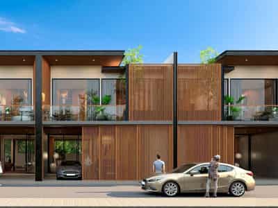 New townhouses with pools near Rawai Beach, Phuket, Thailand